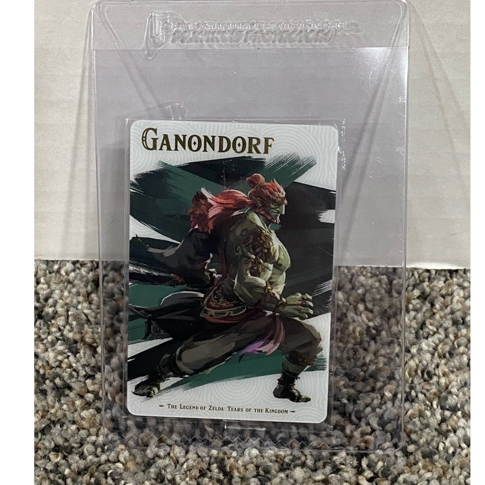 Nintendo Zelda Card Ganondorf Tears of the Kingdom Japanese Bandai New